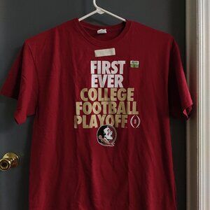 Florida State University Seminoles Men's XL Short Sleeve Shirt First Ever CFP